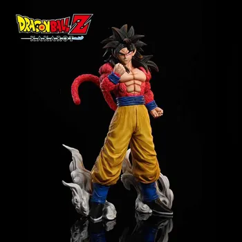30cm Anime Goku Dragon Ball Attēls GK SSJ4 Son Goku Rīcības Attēls Super Saiyan 4 PVC Statuju Kolekciju Modelis Rotaļlietas Dzimšanas dienas Dāvanas