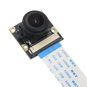 Aveņu Pi 4B 3B+ Dienā Redzamības Kamera Modulis 5MP 1080P Fisheye 130 Grādu Platleņķa Fisheye Kameras Fokusa Regulēšana