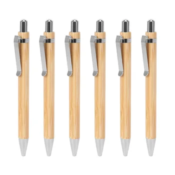 Lodīšu Pildspalvas Komplekti . Bambusa Koka Rakstīšanas Instruments ( 10)