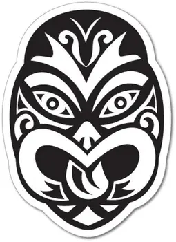 Maori Tiki Maska Jaunzēlande Degvielas vāciņa Uzlīmes NZ Kivi Auto Papardes Decal Auto Uzlīmes, Motociklu Aksesuāri