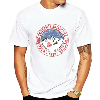 Vīriešu t-krekls Lovecrafts Miskatonic Antarktīda, Ekspedīciju tshirt Sieviešu t krekls