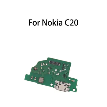 USB Uzlādes Portu, Ligzdu Dock Savienotājs Uzlādes Valdes Flex Kabelis Nokia C20