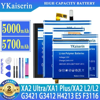 YKaiserin LIP1653ERPC SNYSK84 LIP1654ERPC SNYS1654 LIS1618ERPC Akumulators Sony Xperia XA 2 Ultra G3421 G3412 XA1 Plus L2 H4213