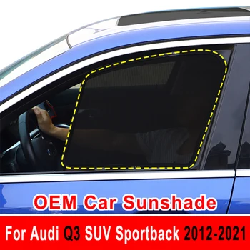 Pasūtījuma Automašīnas Durvju Logu Segtu Saules Ēnā Audi Q3 SUV Sportback Vējstikla Mices Saules Magnētisko Vairogs Aizkari 2012-2021
