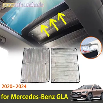 Par Mercedes Benz GLA H247 GLA 200 200 GLA180 180 2023 2024 2021 2022 Accessorie jumta lūka, Saulessargs, Jumta Saules Siltuma Izolācija