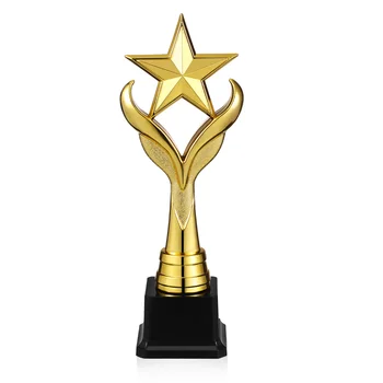 Star Trophy Zelta Balvu, Kausu Uzvarētāju Kausu, Dekoratīvās Trophy Modelis, Labā Puse