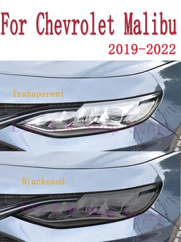 Par Chevrolet Malibu 2019-2022 Auto Eksterjera Lukturu Anti-scratch Priekšējā Lampa Nokrāsa, TPU Aizsardzības Plēves Segumu Piederumi Uzlīmes