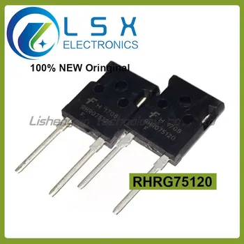 Jauns/5pcs RHRG75120 Jaunu importTO-247 1200V 75A Augstas jaudas diodes ātra Elektronisko komponentu 75120