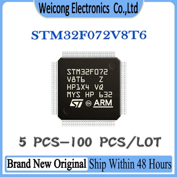 STM32F072 STM32F072V8T6 STM32F072V8T STM32F072V8 STM32F072V STM32F STM32 STM Jaunu Oriģinālo IC MCU Čipu LQFP-100