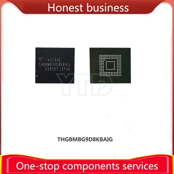 THGBMBG9D8KBAIG 100% strādā 100% kvalitātes EMMC BGA 64G mikroshēmu, mobilo tālruņu cietā diska atmiņu uzglabāšanai Datorā THGBMBG9D8