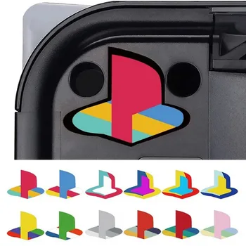 12Pcs par PS5 Uzlīme Ādas Vāciņš Ūdensnecaurlaidīgu un Skrāpējumiem izturīgs Spīdīgs Paliktnis, lai PS5 Diska Digitālo Versiju Konsoles Piederumi
