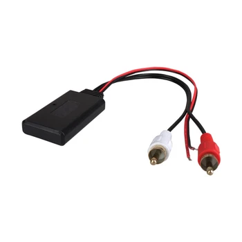 Universāls Auto RCA USB Adapteri Bezvadu Bluetooth Uztvērējs Home Media AUX Bluetooth Audio Ierīces Audio Kabelis RCA Audio Kabelis