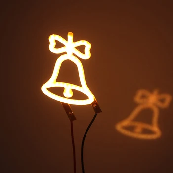 DIY Spuldzes Piederumi 3 V LED Edison Elastīgu Bell Pavedienu Svece Diodes, Ziemassvētku Gaismas Brīvdienu Puse Apdare Atmosfēru Gaismas