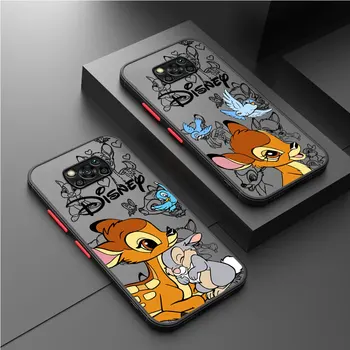 Disney Bambi Briežu Gadījumā Xiaomi Poco C40 X3 NFC M5s X4 GT F3 X3 Pro X5 Pro M3 X4 Pro M5 TPU Mīksto Segumu