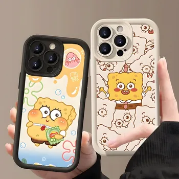 SpongeBobs Patrick Star Telefonu Gadījumā Vienkāršā Multistep TPU Mīksto Iphone 14 Pro 15 Plus 13 Pro Max 11 12 X XS XR Plus SE Vāciņu