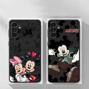 Vāks Disney Mickey Mouse Tālrunis Case for Samsung Galaxy A10s A02s A10 A03s A20 A20s A03 Core A01 A02 A70 A90 A30 A50 A40 A10e