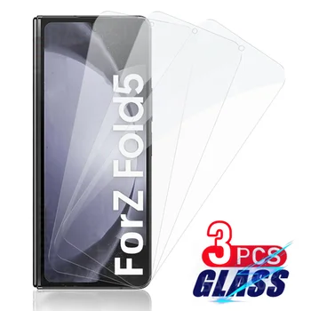 Fold5 Stikla Samsung Galaxy Z 5 Reizes Fold5 ZFold 5 5G Rūdīts Stikls Skaidru Ekrāna Aizsargs, ar Aizsargājošu Plēvi, Lai ZFold5 2023
