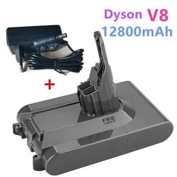 100% Oriģināls DysonV8 12800mAh 21.6 V Akumulatoru Dyson V8 Absolūtais /Mīksts/Dzīvnieku Li-ion putekļsūcējs uzlādējams Akumulators