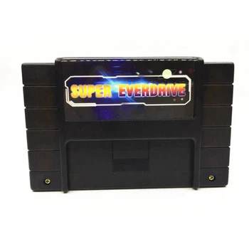 HFES Super 800 1 Pro, Remix Spēles Karti Par NVE 16 Bitu Video Spēļu Konsole, Super EverDrive Cartridge, Black