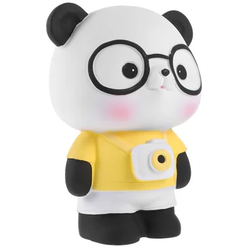Panda Cūciņa Bankas Monētu Taupīšanas Pot Dekoratīvais Turētājs Rota Dzimšanas Dienas Dāvanas Kastē Jar Vinila Jauki Naudu Par Radošu Bērnu, Bērniem,