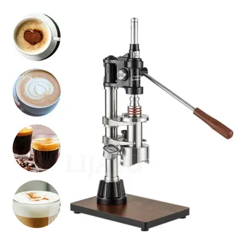 Roku Presētas Kafijas Automāts Ieguve Mainīgā Spiediena Svira Kafijas 304 Nerūsējošā Tērauda Manuālais Espresso Maker