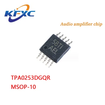 Oriģināls, autentisks TPA0253DGQR sietspiede AEL MSOP-10 audio pastiprinātāja IC mikroshēmā elektronisko komponentu