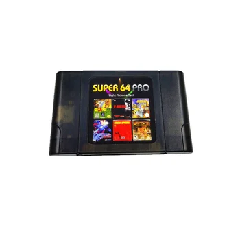 Super PRO 64 Retro Spēles Karti 340 1 Spēle Kārtridži N64 Video Spēļu Konsole
