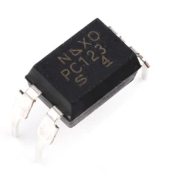 100Pcs/Daudz SMT PC123 Optoisolator-tranzistors Optiskā Izeja SOP-4