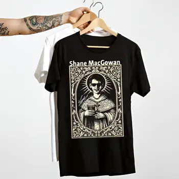 Karstā MacGowan The Pogues Jaunu Vīriešu-234XL T-Krekls ar garām piedurknēm