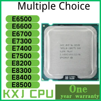Intel Core 2 Duo E6500 E6600 E6700 E7300 E7400 E7500 E8200 E8300 E8400 E8500 Socket 775 cpu pin interfeisu procesors