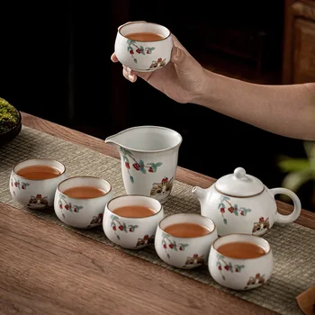 Kaķis Tējas Master Cup Personas Mērķis Parauga Sieviešu Keramikas Kung Fu, Un Viena Dpu Krāsns Nelielu Tējas Tase Bļoda